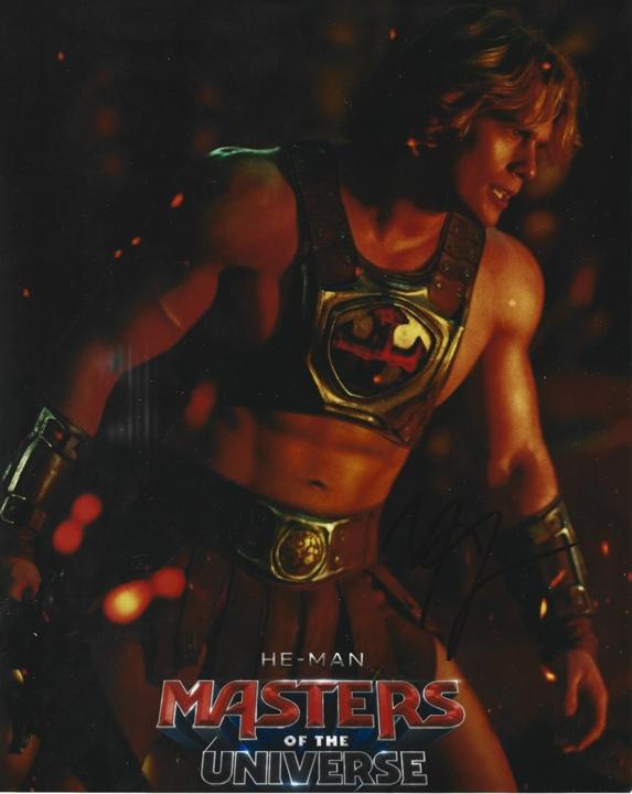 Nicholas Galitzine &mdash; Masters of the Universe (He-Man) &mdash; signed 8&times;10 photo