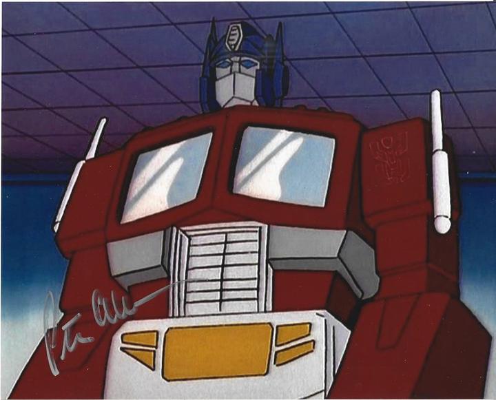 Peter Cullen — Optimus Prime, Transformers — signed 8&times;10 photo