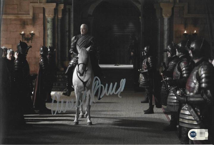 Charles Dance &mdash; Game of Thrones (Tywin Lannister) &mdash; signed 8&times;12 photo &mdash; ACG COA