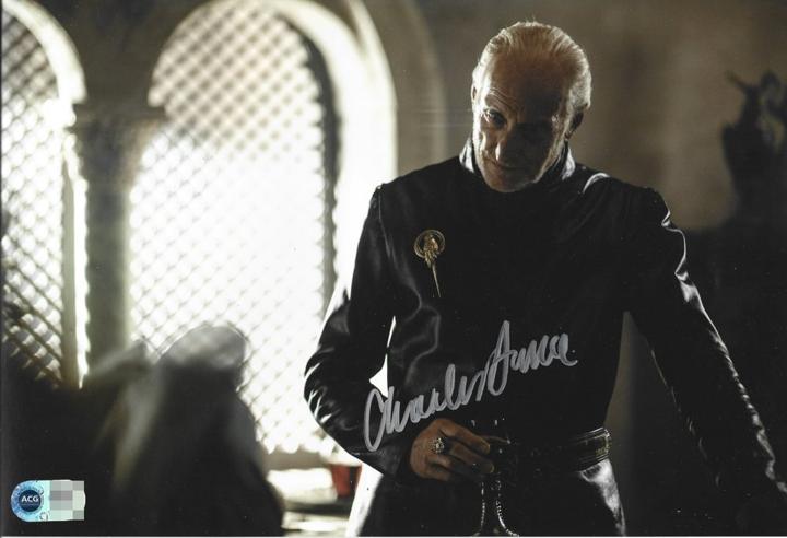 Charles Dance &mdash; Game of Thrones (Tywin Lannister) &mdash; signed 8&times;12 photo &mdash; ACG COA