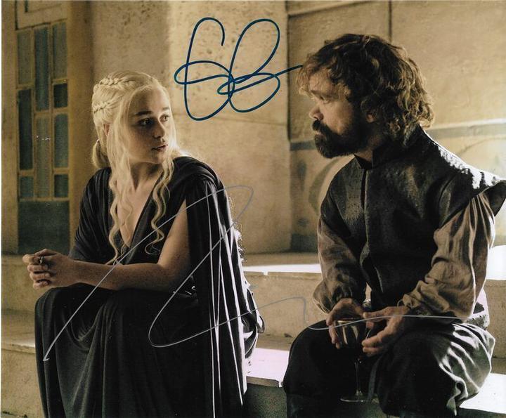 Emilia Clarke & Peter Dinklage